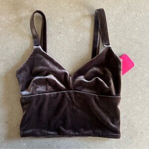 Commando Velvet Bralette